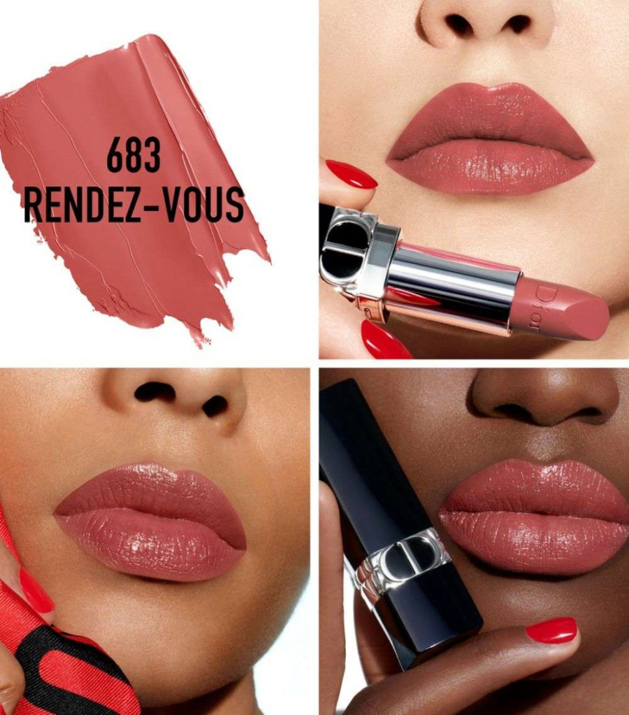 Make-Up * | Best Deal Rouge Dior Couture Colour Lipstick Refill 683 Rendez Vous Lipsticks