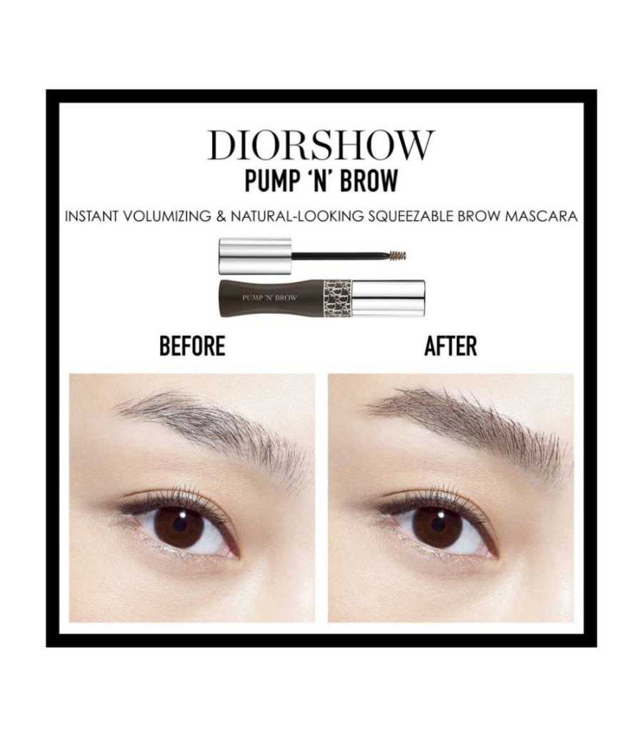 Make-Up * | Budget Diorshow Pump 'N' Brow 002 Dark Brown Eyebrow Make Up