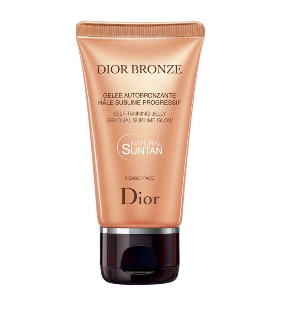 Bath & Body * | Budget Dior Bronze Self-Tanning Jelly Gradual Glow-Face (50Ml) Brown Self Tanning