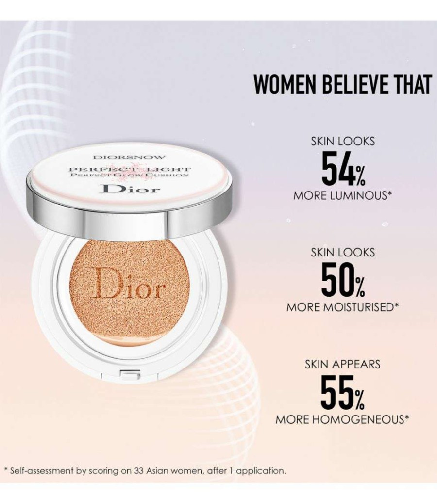 Make-Up * | Brand New Diorsnow Perfect Light Glow Cushion Foundation Nude Foundations