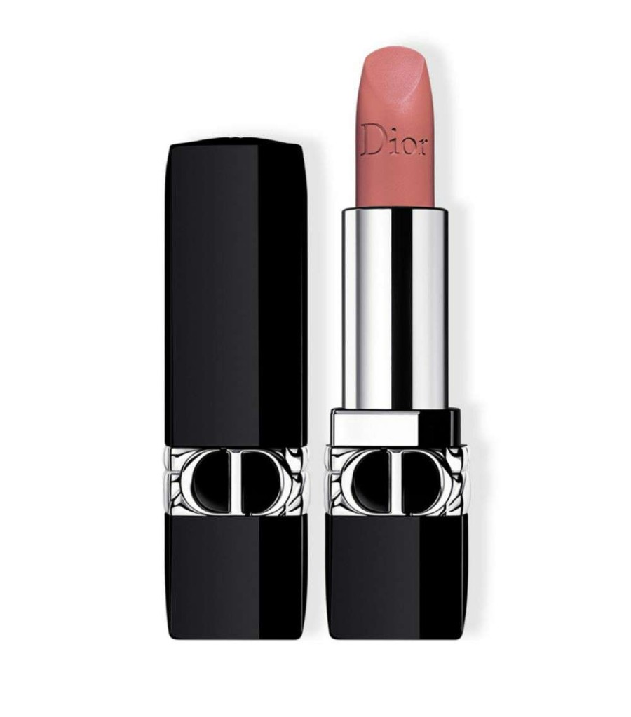 Make-Up * | Cheapest Rouge Dior Couture Colour Matte Refillable Lipstick 100 Nude Look Lipsticks