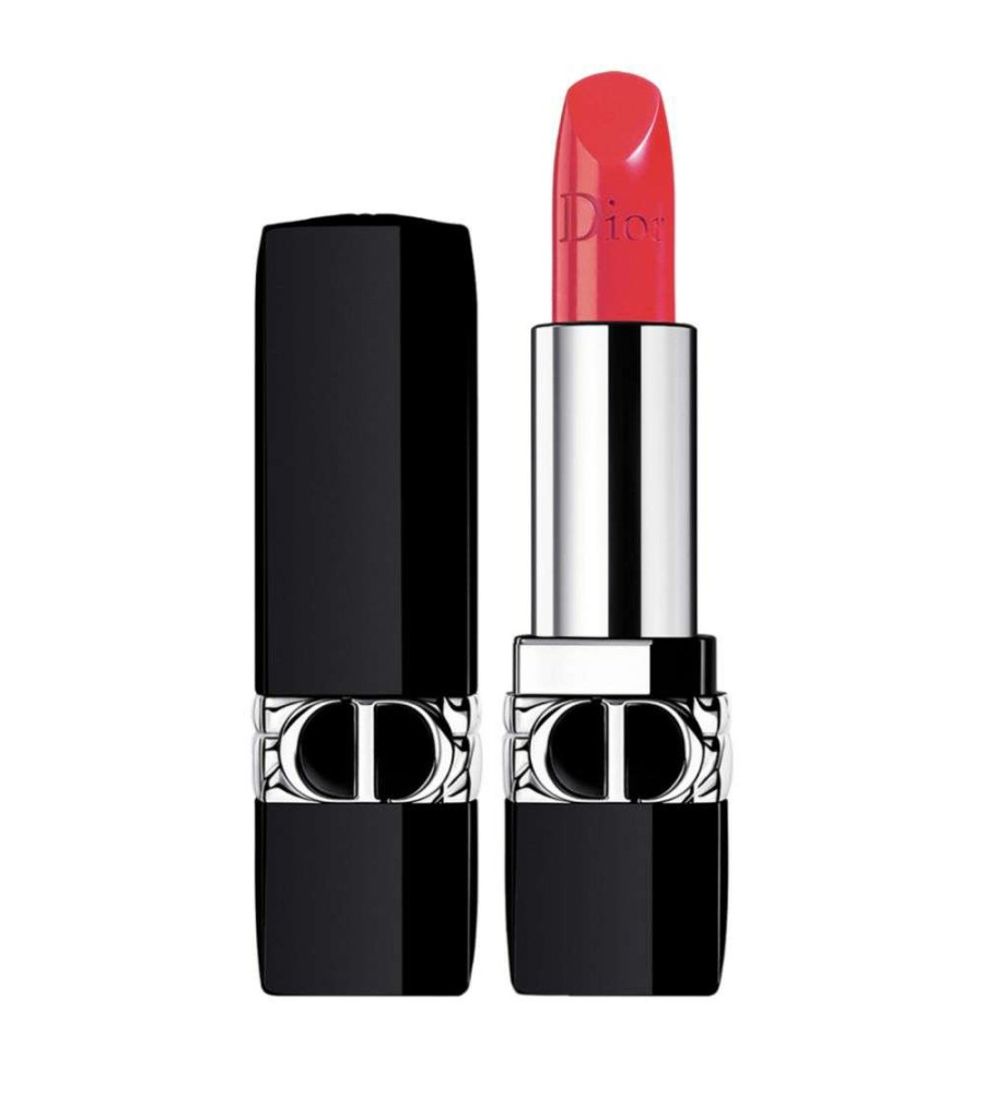 Make-Up * | Top 10 Rouge Dior Couture Colour Satin Refillable Lipstick 028 Actrice Lipsticks