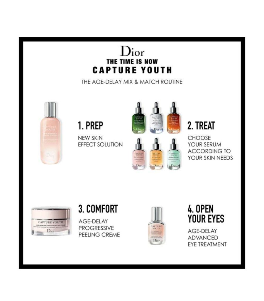 Skincare * | Promo Dior Capture Youth Glow Booster Age-Delay Illuminating Serum (30Ml) Serums